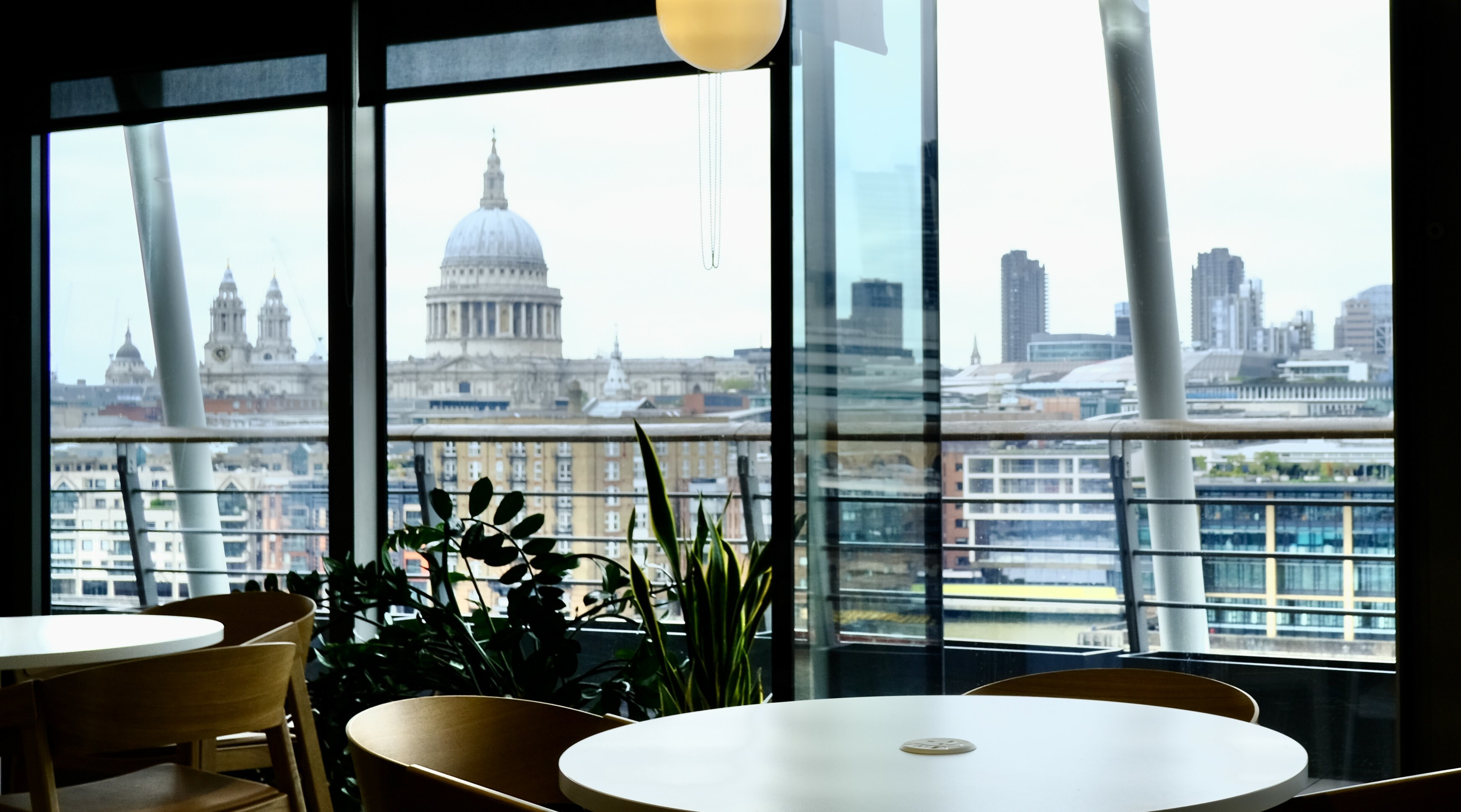 View of St Pauls Cathedral from the London office